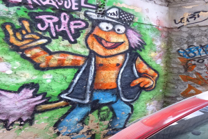 POL-MS: Sachbeschädigung durch Graffiti an der Warendorfer Straße - Polizei sucht nach Zeugen